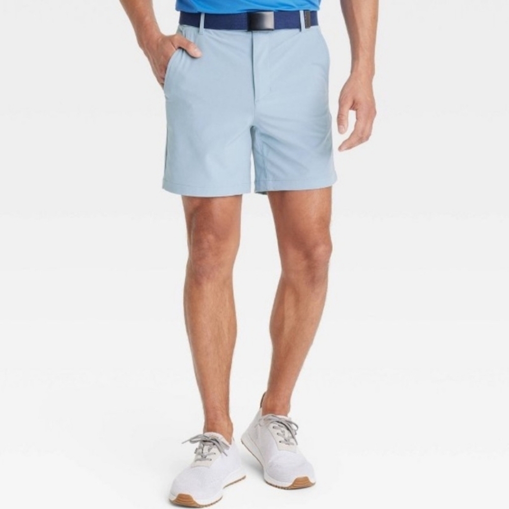 Men's Golf Shorts 7" - All In Motion Blue 38